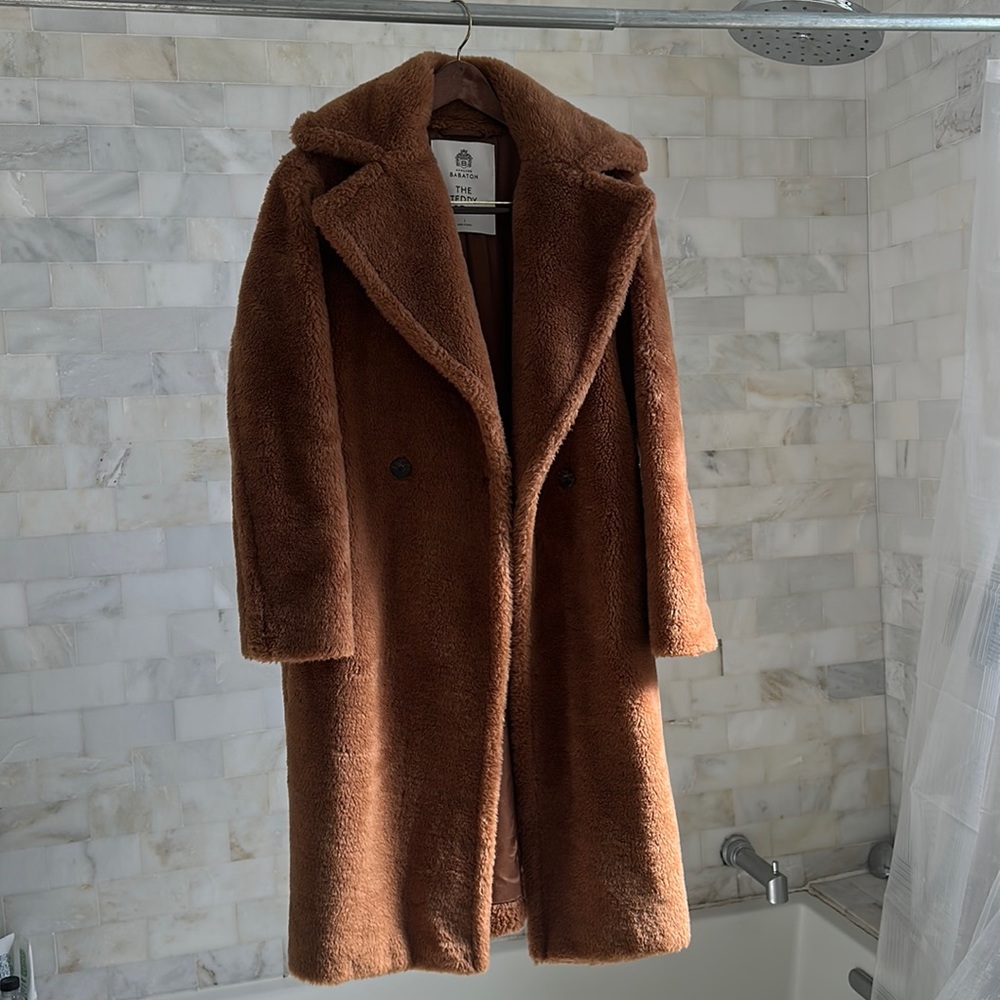 Aritzia Babaton teddy coat, size 1